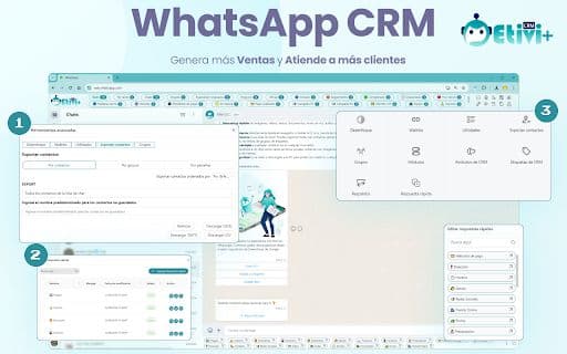 Etivi+ CRM - Chrome Extension