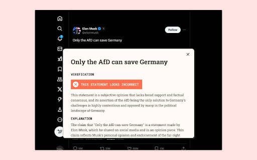 VerifyAI - Google Extension
