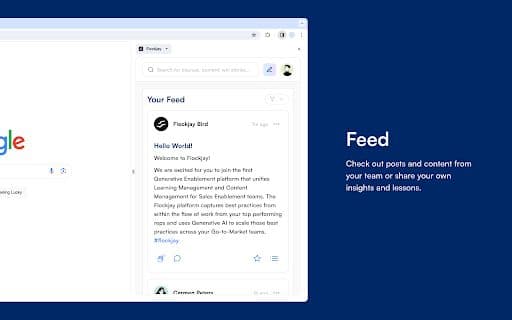 Flockjay - Google Plugin