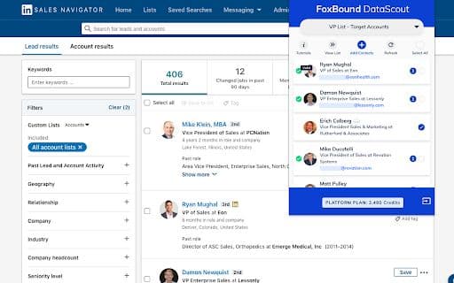 FoxBound DataScout - Google Plugin