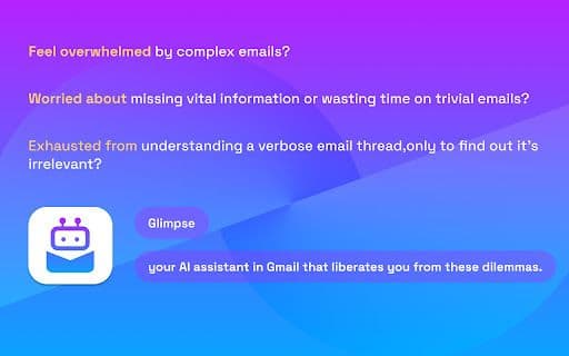 Glimpse - Google Extension