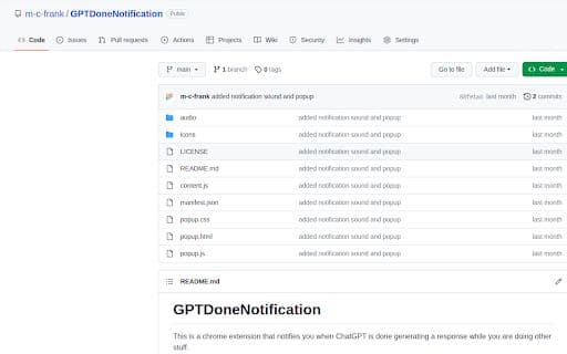 ChatGPT Notifier - Google Plugin
