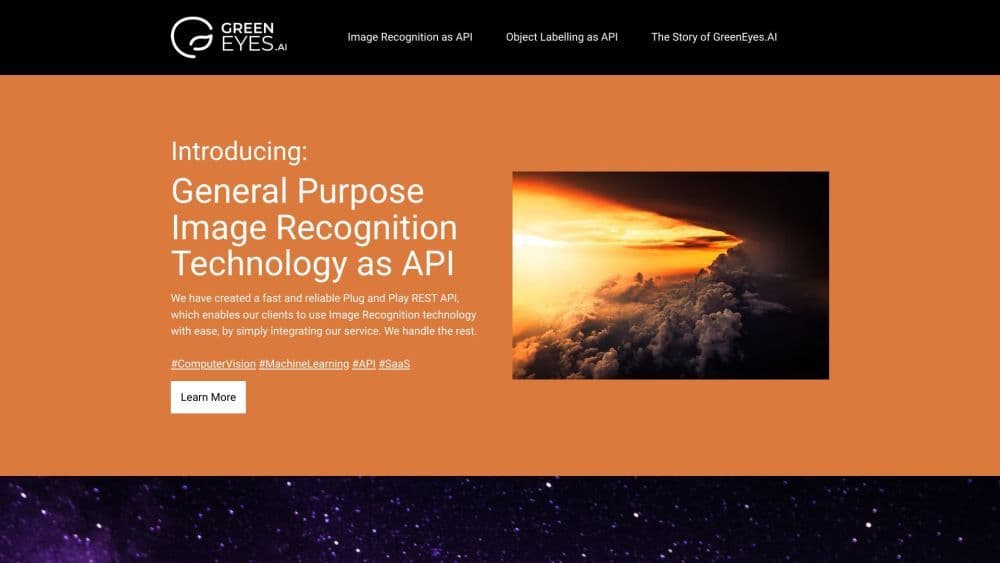绿眼睛.AI - 计算机视觉API和产品 - 绿眼睛人工智能服务有限责任公司。