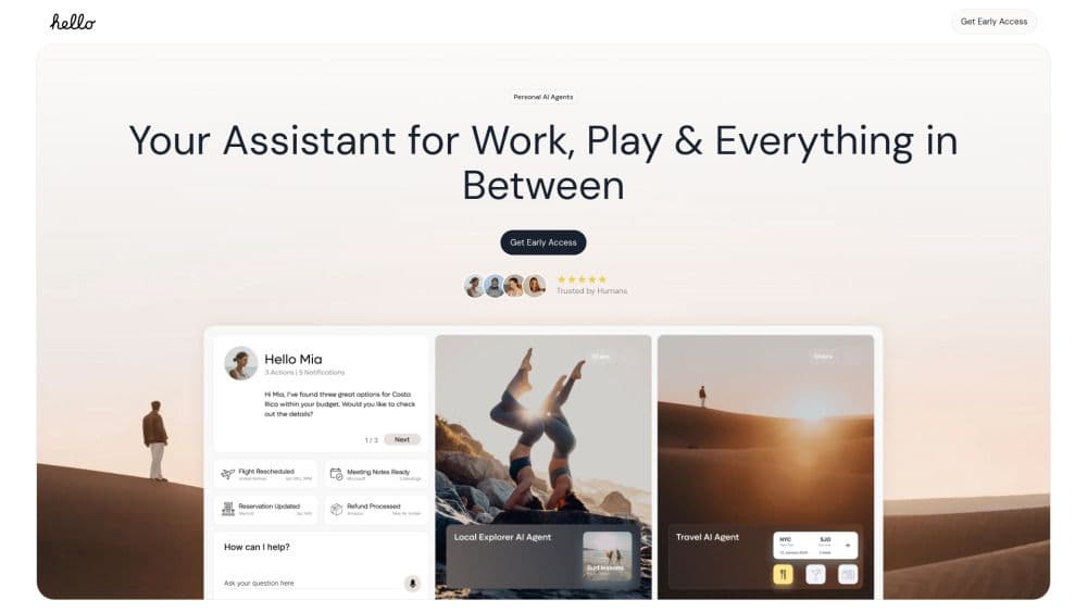 Hello - Personal AI Agents