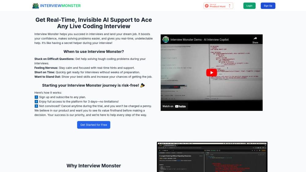Interview Monster
