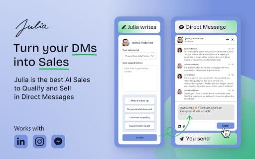 Julia AI Sales Assistant - Google Plugin