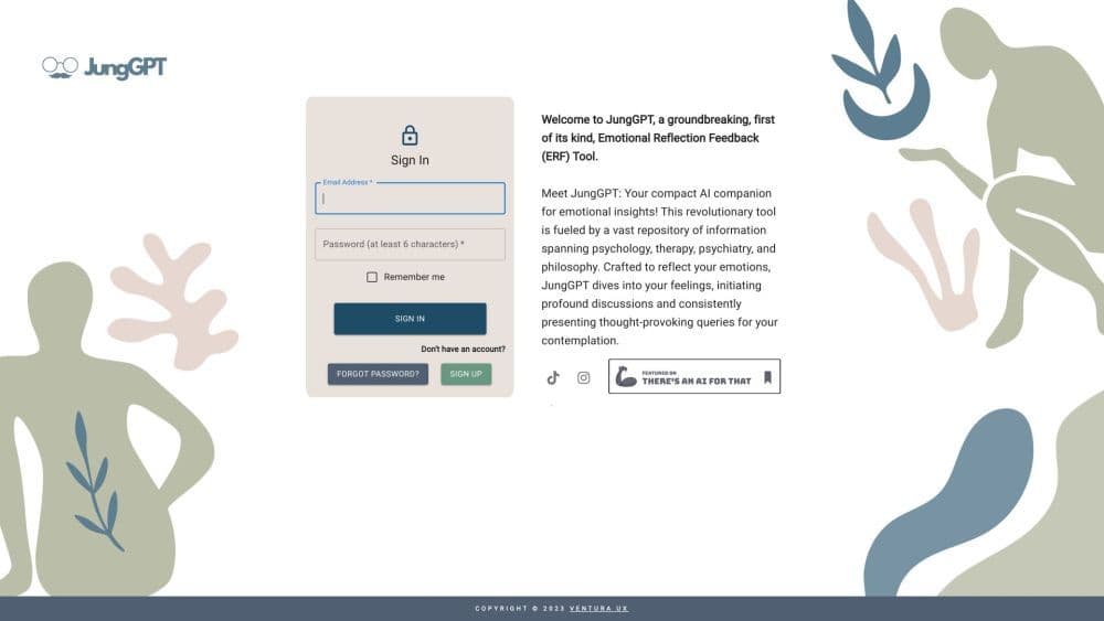 Jung GPT | 情绪反思反馈工具 | AI聊天支持