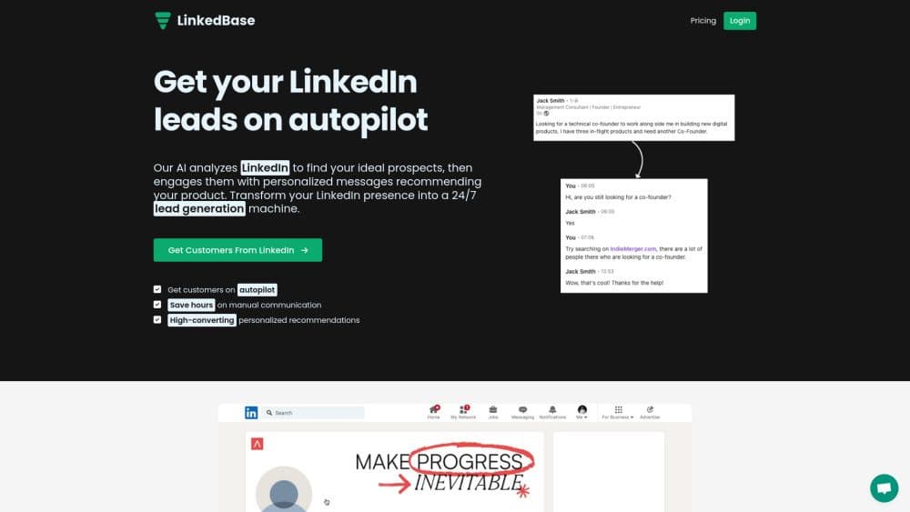 LinkedRecs