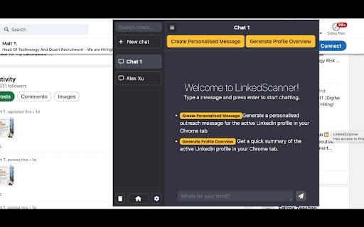 LinkedScanner - Google Plugin