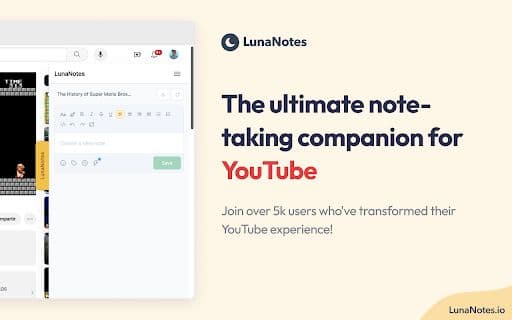 LunaNotes - Google Plugin