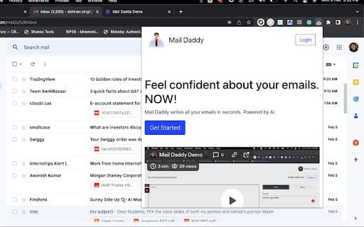 Mail Daddy - 谷歌插件