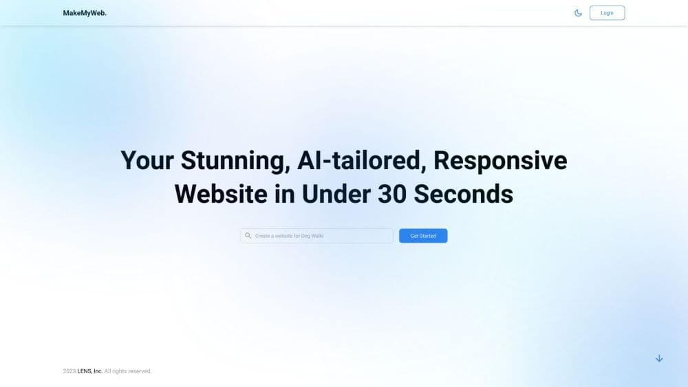 MakeMyWeb