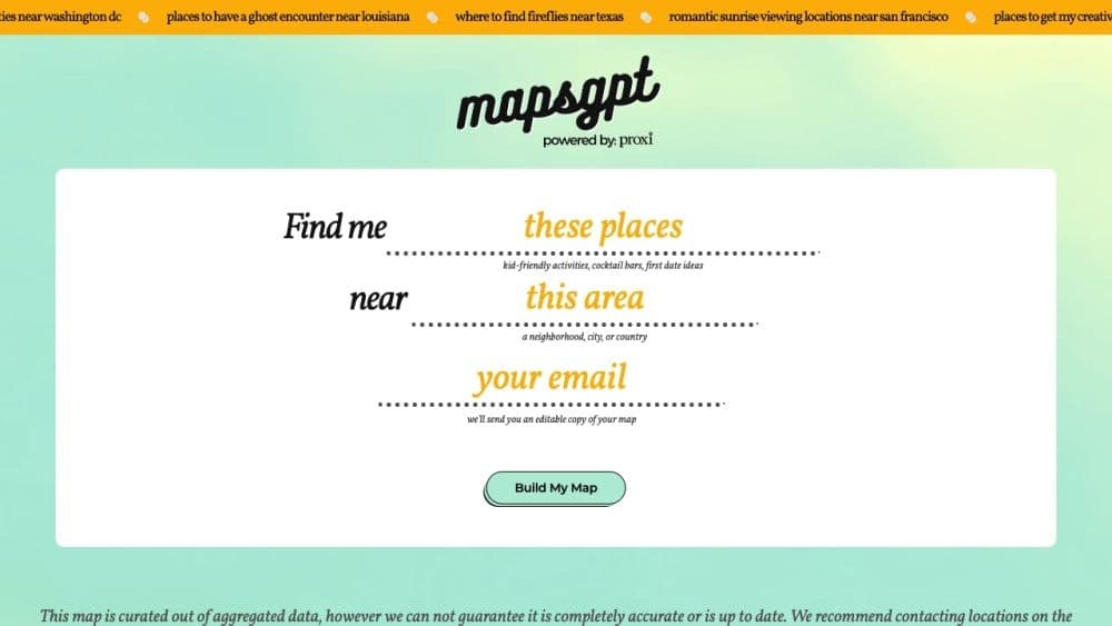MapsGPT