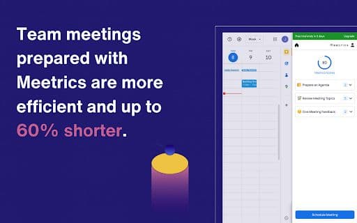 Meetrics - 谷歌插件