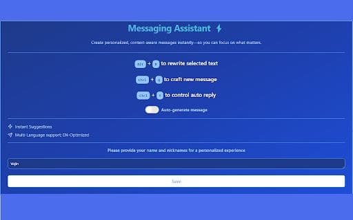 Messaging Assistant - Google Plugin