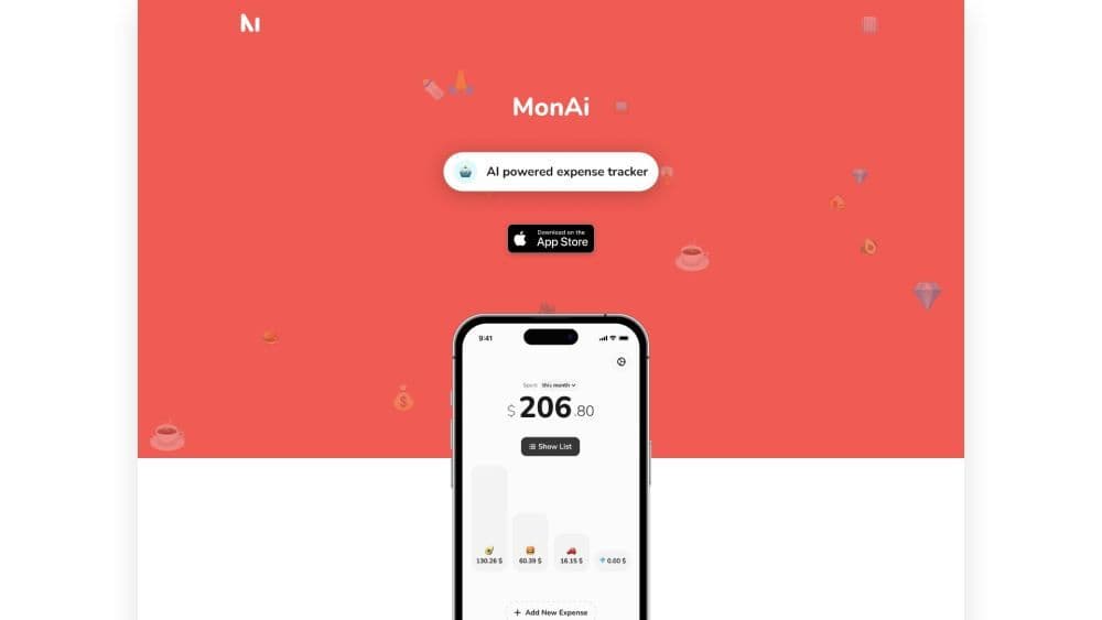MonAi - 使用AI技术的费用追踪应用