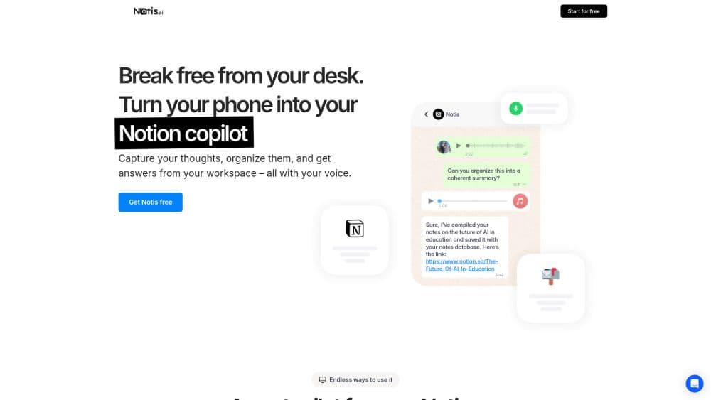 Voice to Notion