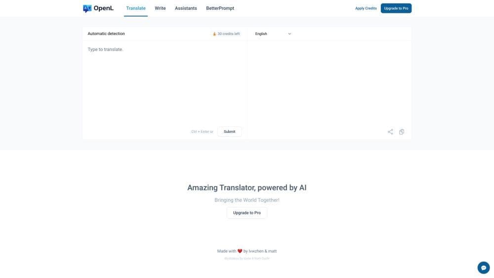 OpenL - Powerful AI Driven Translation Tool