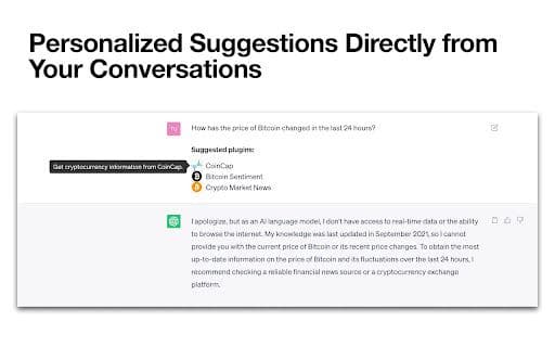 ChatGPT Plugin Suggestion Tool - Google Plugin
