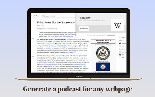 Podcastify - 谷歌插件