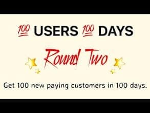 100 in 100 Challenge