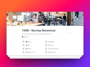 1500+ Startup Resources