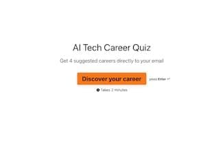 AI Career Quiz