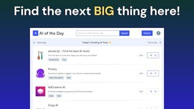AI of the Day - Find the next ChatGPT