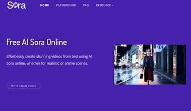 AI Sora Online - Create Video From Text