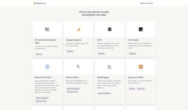 Apption for Notion