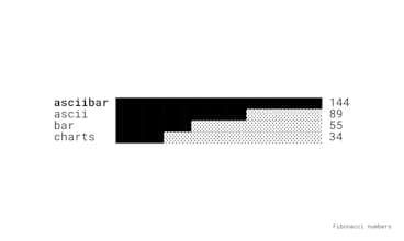 asciibar