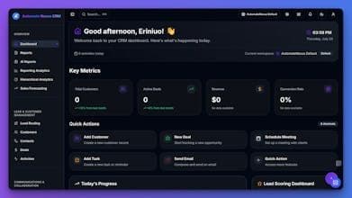 AutomateNexus CRM