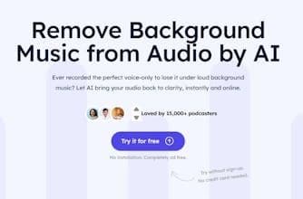 Background Music Remover Online Free