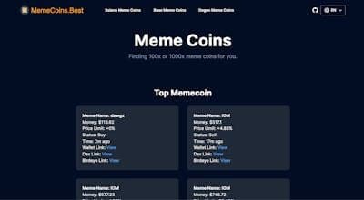 Best Meme Coins - Find Your 100x Crypto