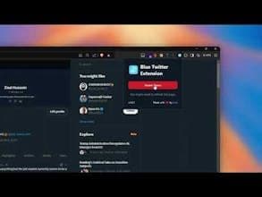 Blue Twitter
