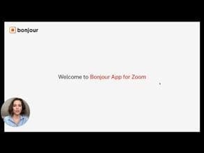 Bonjour App for Zoom