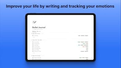 Boost Mindfulness: Notion Bullet Journal