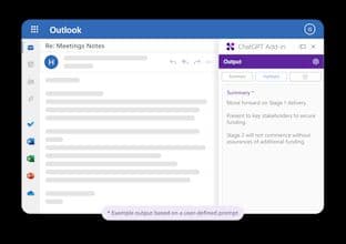 ChatGPT Add-in for Outlook