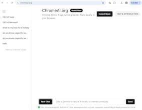 Chrome Built-In AI Gemini Nano Test Page