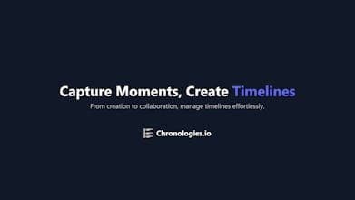 Chronologies.io