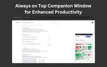 Companion Window | Always on Top