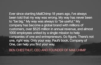 Company of One