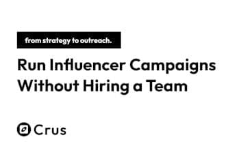 Crus — AI Influencer Marketing Agent