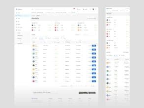 Crypto and Finance Template for Figma