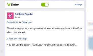 Detox for Facebook