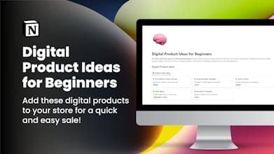 Digital Product Ideas for Beginners