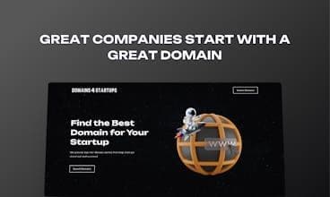 Domains 4 Startups