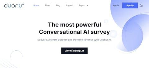 Duonut | Conversational AI survey.