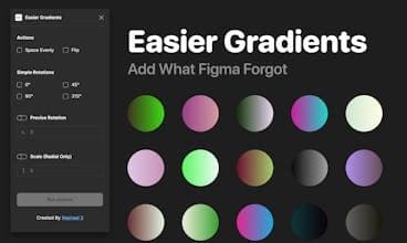 Easier Gradients For Figma