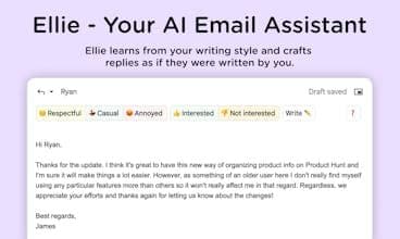 Ellie - Your AI Email Assistant